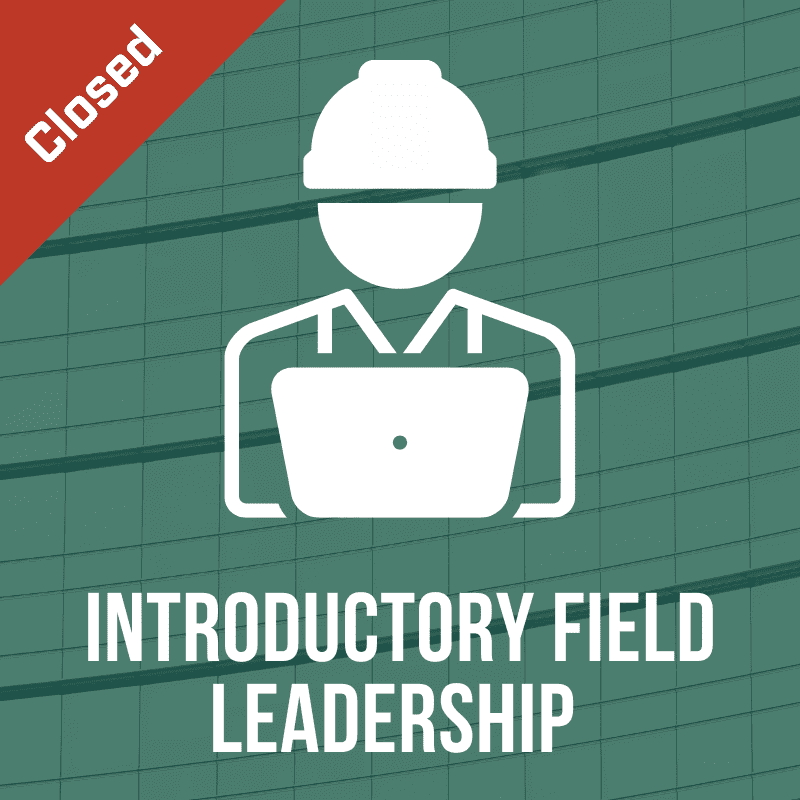 WMCI's Introductory Field Leadership Course is now closed.