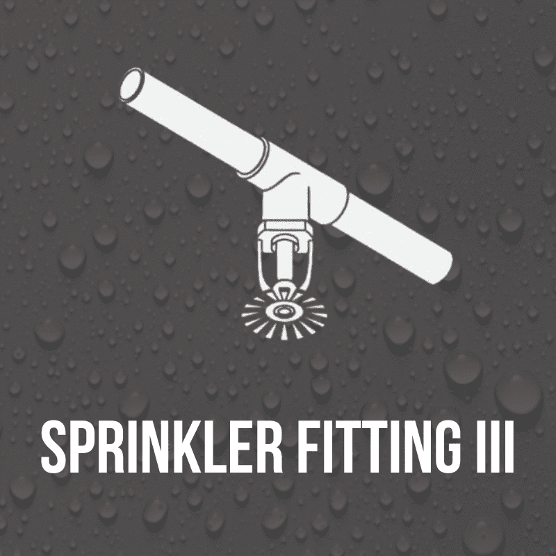 WMCI course header for level 3 sprinkler fitting course