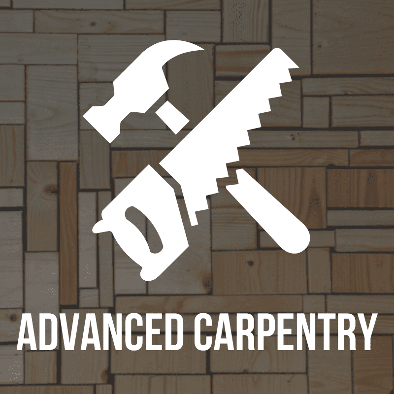 Advanced Carpentry training course thumbnail.