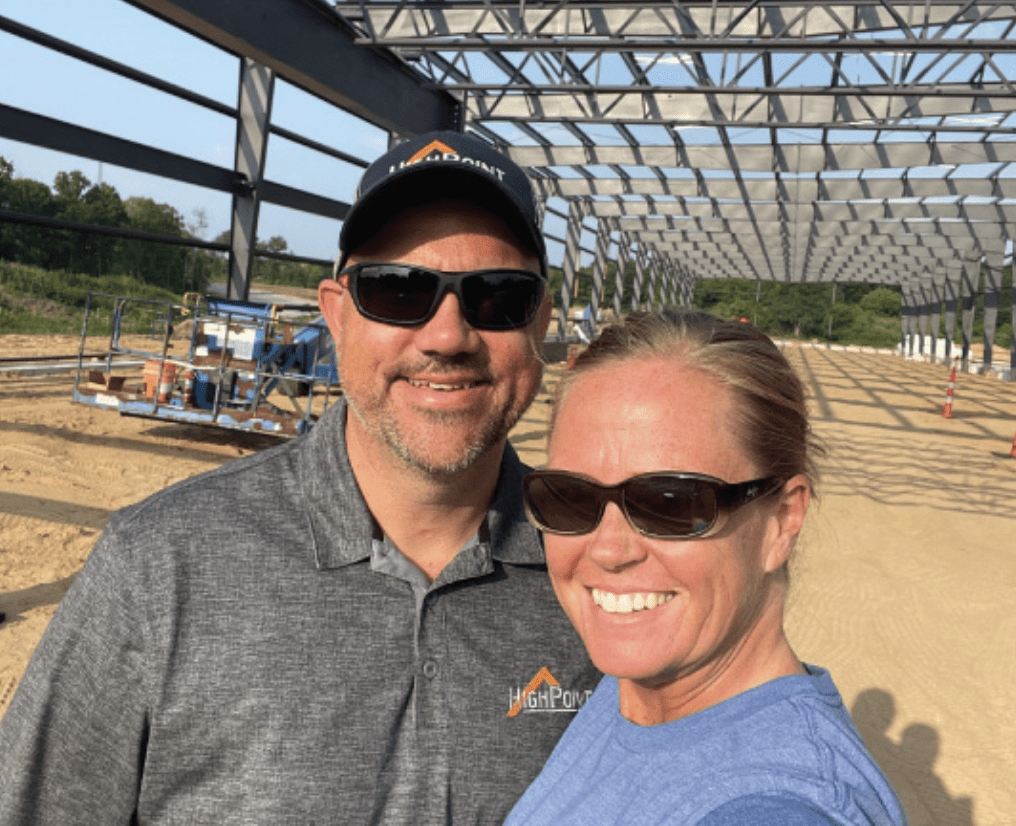 Photo of WMCI Donors and owners of Highpoint Electric - Jerry and Leslie Cardinal